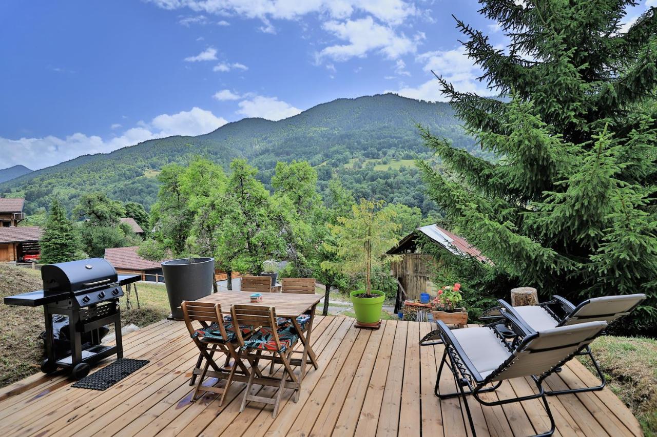 Studio Du Coin - Vue Montagne, Au Calme, Terrasse - Aravistour Apartment Les Villards-sur-Thones ภายนอก รูปภาพ